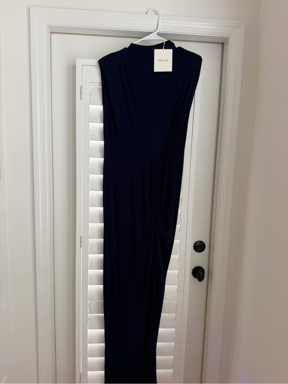 DVF Apollo Dress Navy